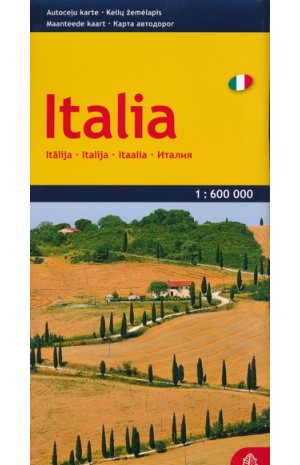 Italija. Kelių žemėlapis M 1: 600 000