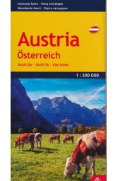 Austrijos kelių žemėlapis