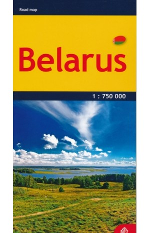Baltarusija. Kelių žemėlapis. M 1:750 000