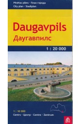 Daugpilio žemėlapis 1 : 10 000