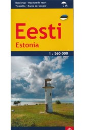 Estija. Kelių žemėlapis