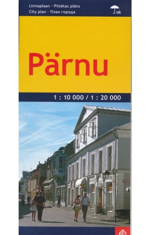 Parnu miesto žemėlapis 1 : 20 000