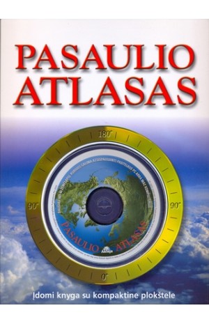 Pasaulio atlasas (su kompaktine plokštele).