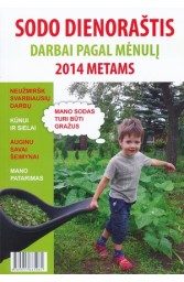 Sodo dienoraštis. Darbai pagal mėnulį 2014 metams