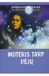 Moteris tarp vėjų