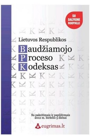 Lietuvos Respublikos baudžiamojo proceso kodeksas