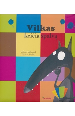 Vilkas keičia spalvą