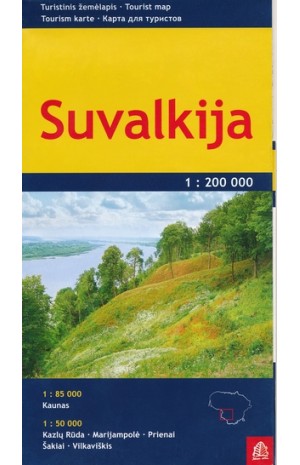 Suvalkija. Turistinis žemėlapis