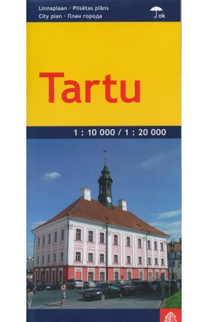 Tartu miesto žemėlapis 1 : 20 000 / 1 : 10 000