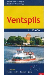 Ventspilis. Miesto planas 1:20 000